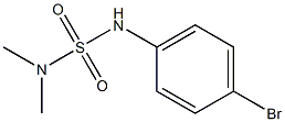 [(4-bromophenyl)sulfamoyl]dimethylamine Structure