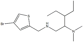 [(4-bromothiophen-2-yl)methyl][2-(dimethylamino)-3-ethylpentyl]amine|