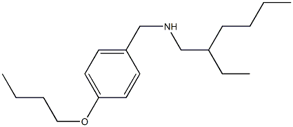 [(4-butoxyphenyl)methyl](2-ethylhexyl)amine 化学構造式