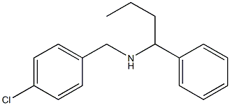 [(4-chlorophenyl)methyl](1-phenylbutyl)amine 化学構造式