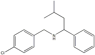  [(4-chlorophenyl)methyl](3-methyl-1-phenylbutyl)amine