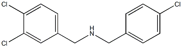 [(4-chlorophenyl)methyl][(3,4-dichlorophenyl)methyl]amine