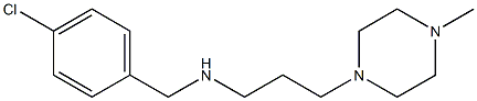  [(4-chlorophenyl)methyl][3-(4-methylpiperazin-1-yl)propyl]amine