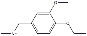 [(4-ethoxy-3-methoxyphenyl)methyl](methyl)amine Structure