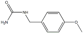 [(4-methoxyphenyl)methyl]urea 化学構造式