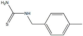 [(4-methylphenyl)methyl]thiourea Structure