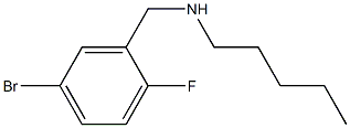 [(5-bromo-2-fluorophenyl)methyl](pentyl)amine|