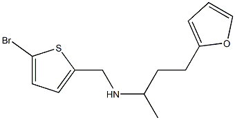 [(5-bromothiophen-2-yl)methyl][4-(furan-2-yl)butan-2-yl]amine