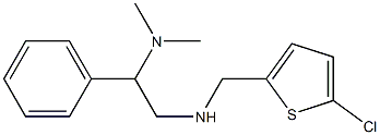 [(5-chlorothiophen-2-yl)methyl][2-(dimethylamino)-2-phenylethyl]amine Structure