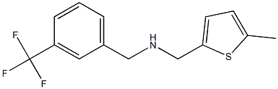 [(5-methylthiophen-2-yl)methyl]({[3-(trifluoromethyl)phenyl]methyl})amine