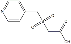 [(pyridin-4-ylmethyl)sulfonyl]acetic acid Structure