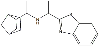 [1-(1,3-benzothiazol-2-yl)ethyl](1-{bicyclo[2.2.1]heptan-2-yl}ethyl)amine