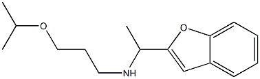 [1-(1-benzofuran-2-yl)ethyl][3-(propan-2-yloxy)propyl]amine