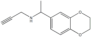 [1-(2,3-dihydro-1,4-benzodioxin-6-yl)ethyl](prop-2-yn-1-yl)amine Structure