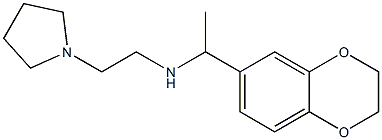 [1-(2,3-dihydro-1,4-benzodioxin-6-yl)ethyl][2-(pyrrolidin-1-yl)ethyl]amine