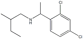 [1-(2,4-dichlorophenyl)ethyl](2-methylbutyl)amine Structure