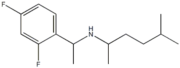 [1-(2,4-difluorophenyl)ethyl](5-methylhexan-2-yl)amine