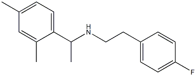 [1-(2,4-dimethylphenyl)ethyl][2-(4-fluorophenyl)ethyl]amine