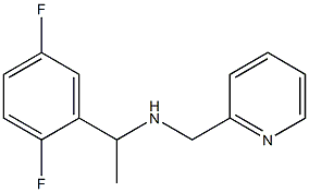 [1-(2,5-difluorophenyl)ethyl](pyridin-2-ylmethyl)amine