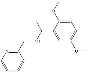  [1-(2,5-dimethoxyphenyl)ethyl](pyridin-2-ylmethyl)amine