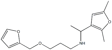 [1-(2,5-dimethylfuran-3-yl)ethyl][3-(furan-2-ylmethoxy)propyl]amine