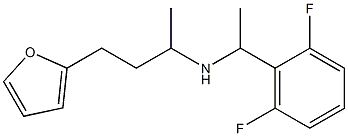 [1-(2,6-difluorophenyl)ethyl][4-(furan-2-yl)butan-2-yl]amine