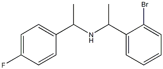 [1-(2-bromophenyl)ethyl][1-(4-fluorophenyl)ethyl]amine