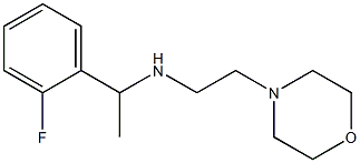 [1-(2-fluorophenyl)ethyl][2-(morpholin-4-yl)ethyl]amine