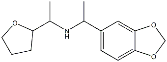 [1-(2H-1,3-benzodioxol-5-yl)ethyl][1-(oxolan-2-yl)ethyl]amine|