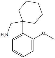 [1-(2-methoxyphenyl)cyclohexyl]methanamine 化学構造式