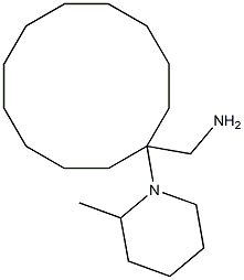 [1-(2-methylpiperidin-1-yl)cyclododecyl]methanamine|