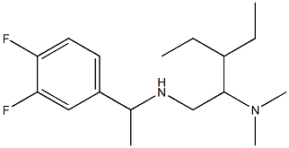 [1-(3,4-difluorophenyl)ethyl][2-(dimethylamino)-3-ethylpentyl]amine