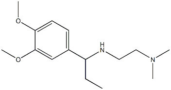 [1-(3,4-dimethoxyphenyl)propyl][2-(dimethylamino)ethyl]amine