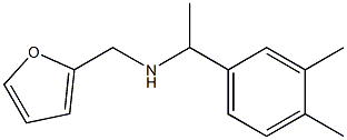 [1-(3,4-dimethylphenyl)ethyl](furan-2-ylmethyl)amine Structure