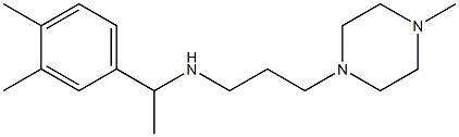 [1-(3,4-dimethylphenyl)ethyl][3-(4-methylpiperazin-1-yl)propyl]amine