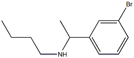 [1-(3-bromophenyl)ethyl](butyl)amine|