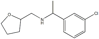 [1-(3-chlorophenyl)ethyl](oxolan-2-ylmethyl)amine|