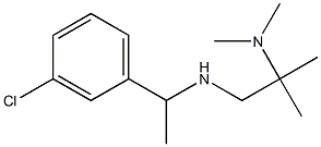 [1-(3-chlorophenyl)ethyl][2-(dimethylamino)-2-methylpropyl]amine