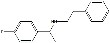 [1-(4-fluorophenyl)ethyl](2-phenylethyl)amine Structure