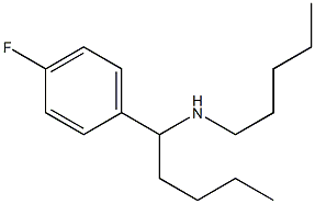 [1-(4-fluorophenyl)pentyl](pentyl)amine|