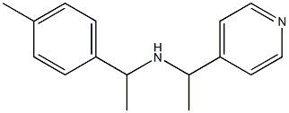 [1-(4-methylphenyl)ethyl][1-(pyridin-4-yl)ethyl]amine|