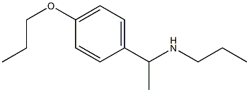  [1-(4-propoxyphenyl)ethyl](propyl)amine