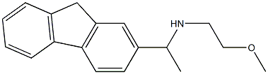 [1-(9H-fluoren-2-yl)ethyl](2-methoxyethyl)amine Struktur