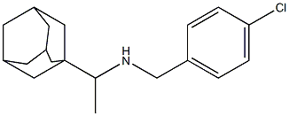 [1-(adamantan-1-yl)ethyl][(4-chlorophenyl)methyl]amine