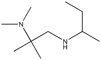 [1-(butan-2-ylamino)-2-methylpropan-2-yl]dimethylamine,,结构式