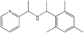 [1-(pyridin-2-yl)ethyl][1-(2,4,6-trimethylphenyl)ethyl]amine,,结构式