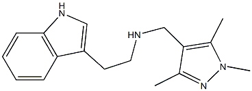  [2-(1H-indol-3-yl)ethyl][(1,3,5-trimethyl-1H-pyrazol-4-yl)methyl]amine