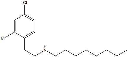 [2-(2,4-dichlorophenyl)ethyl](octyl)amine Structure