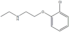 [2-(2-chlorophenoxy)ethyl](ethyl)amine 结构式