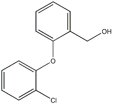 [2-(2-chlorophenoxy)phenyl]methanol 结构式